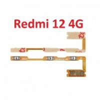 Dây Nút Nguồn Âm Lượng Xiaomi Redmi 12 4G Power On off + Volume Key Flex Cable